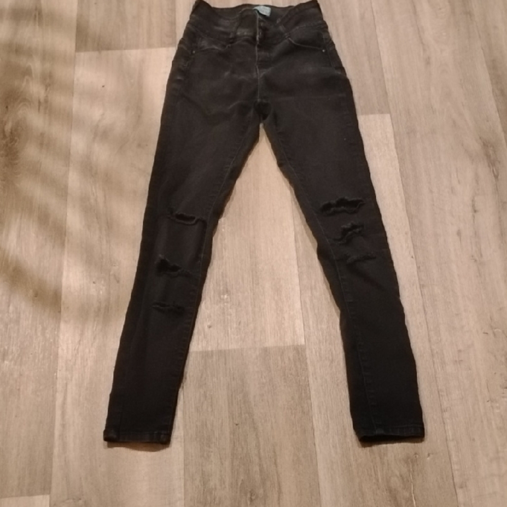 Wax Jean Women's Black Skinny Jeans